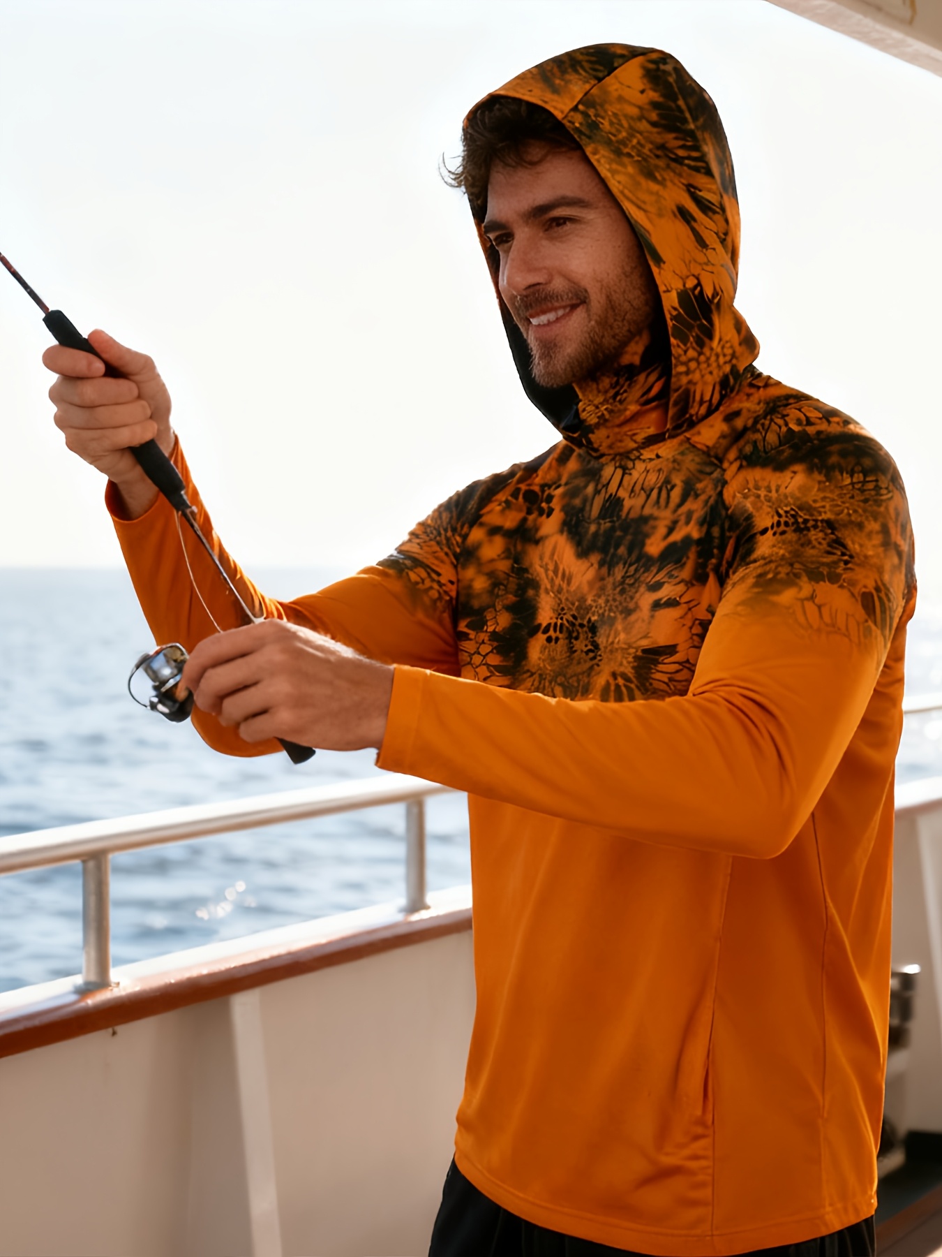 Fishing Mask Sun Protection - Camisa de Pesca com Proteção UV