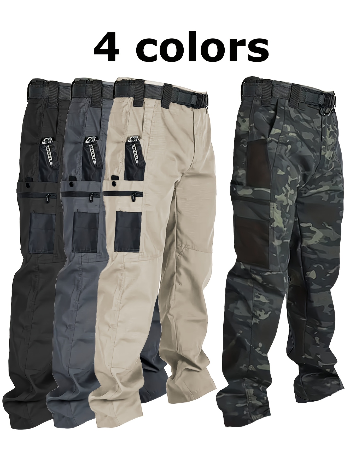 Fishing Pants Waterproof - Calças de carga tática masculina de