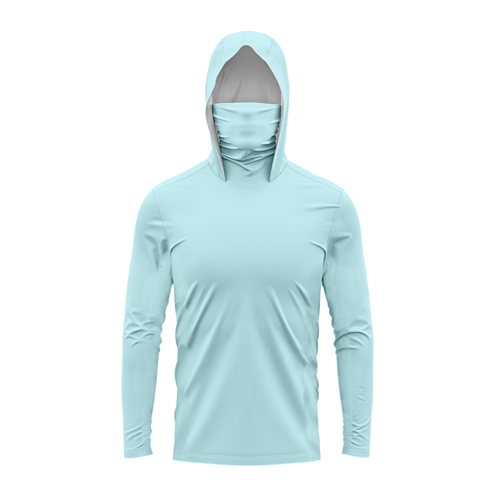 Camiseta de Pesca Masculina co - Fishing Mask Sun Protection avaliação e preço