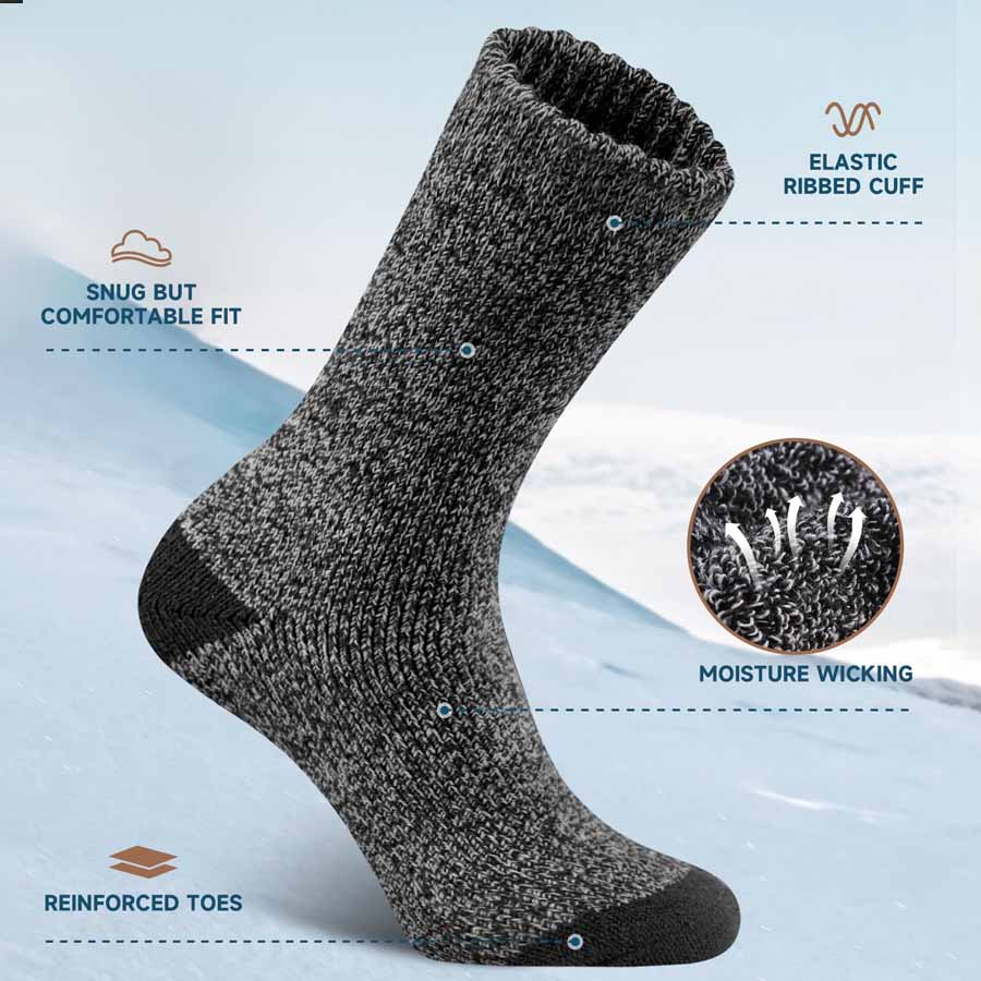 Meias de inverno para ciclismo - Fishing Socks avaliação e preço