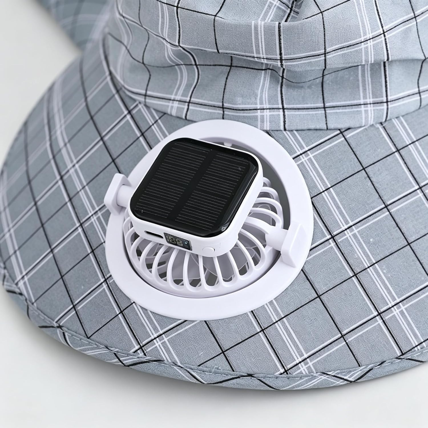 1PC Chapéu com Ventilador Sola - Fishing Hat avaliação e preço