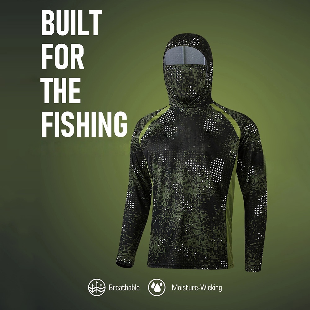 Roupa de Pesca MALFC para Home - Fishing Shirt Uv Protection avaliação e preço