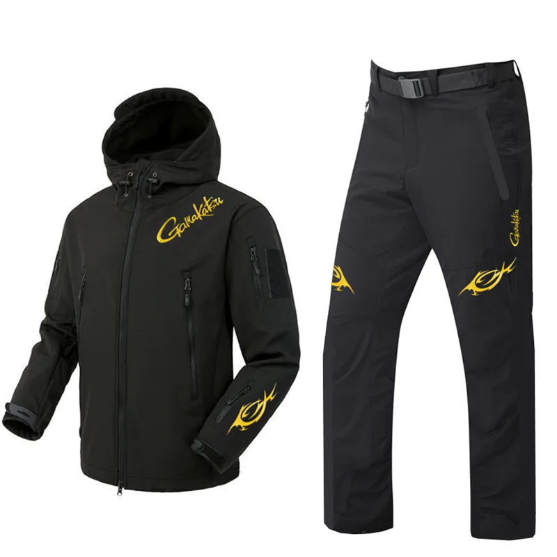 Novo outono e inverno velo ter - Fishing Jacket Waterproof avaliação e preço