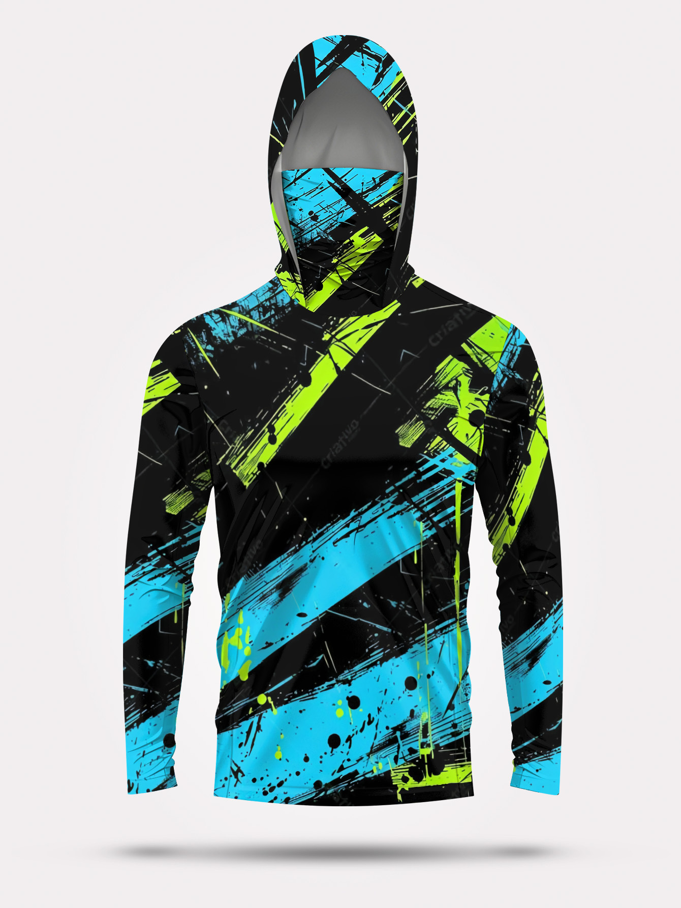 Camiseta de Pesca Masculina de - Fishing Shirt Uv Protection avaliação e preço
