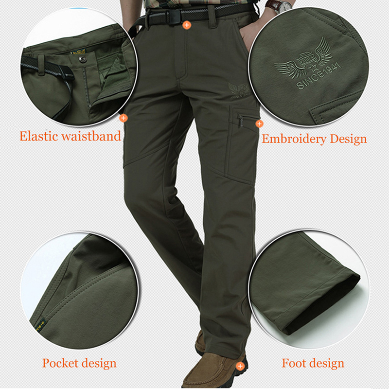 2024 calças táticas de trabalh - Fishing Pants Waterproof avaliação e preço