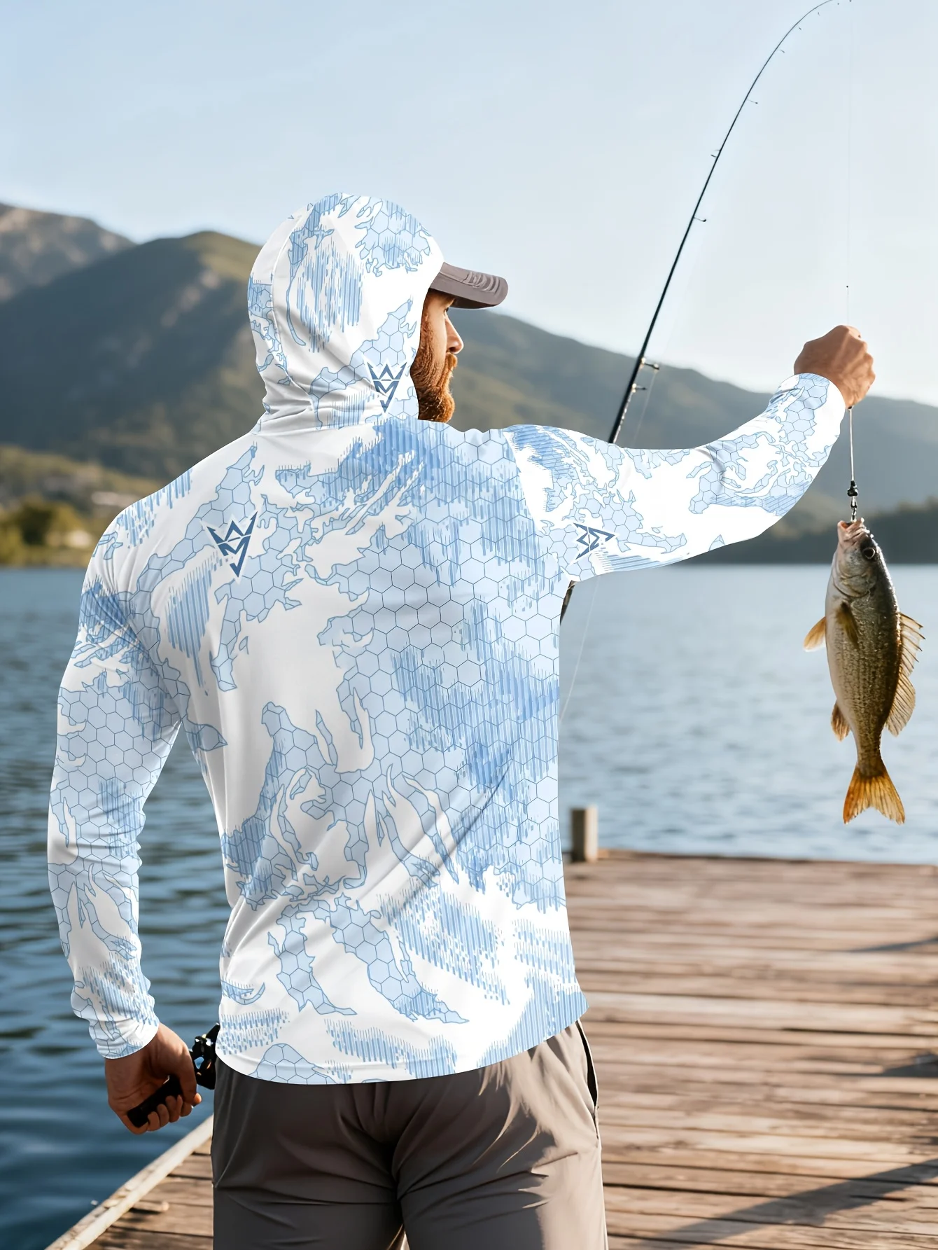 Novo Modelo 2026 de Camisa de  - Fishing Shirt Uv Protection avaliação e preço