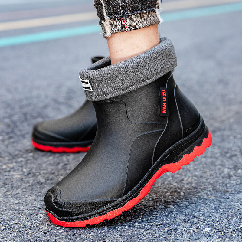 Novas botas de chuva masculina - Fishing Boots avaliação e preço